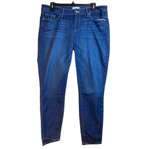 Paige Verdugo Crop Blue Jeans Size 32